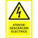 Placuta atentie descarcari electrice